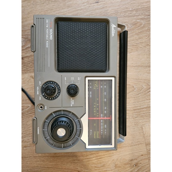 Audition TV‎ Sound Portable Radio parts not working - Picture 1 of 3